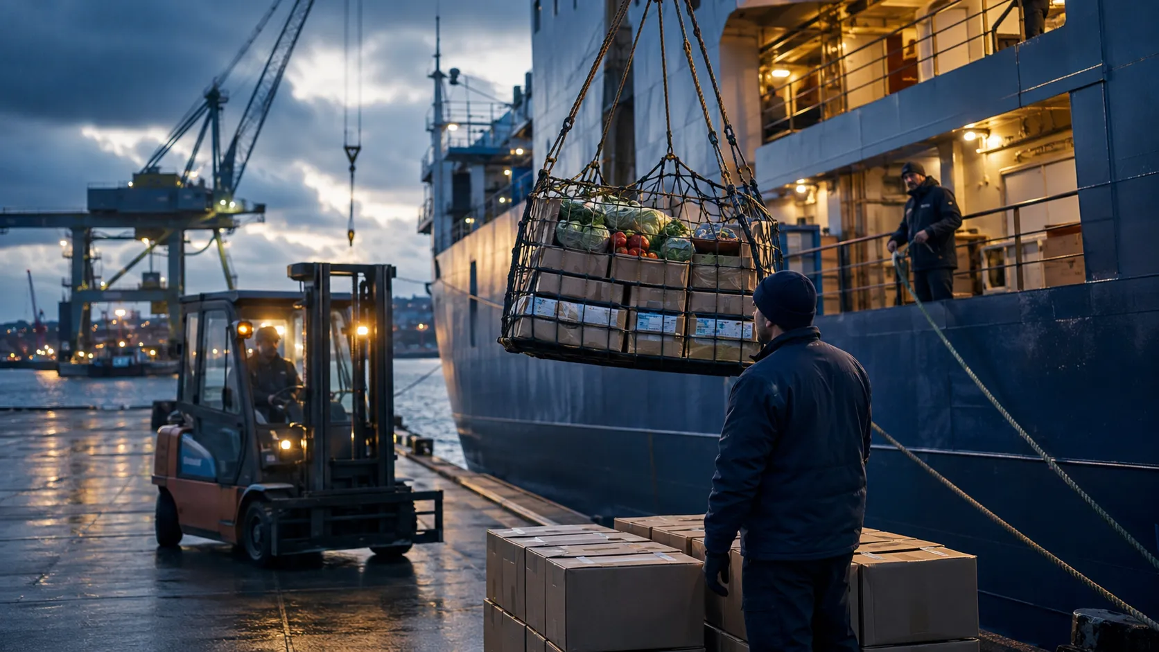 Internationale Bemanningsbehoeften in Scheepsvoeding